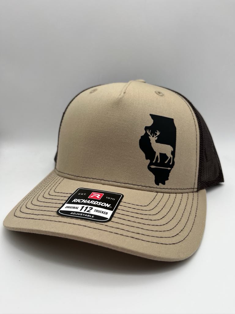 Any State Bow Hunter Snap Back Hat | Deer | Buck | Multiple Colors |