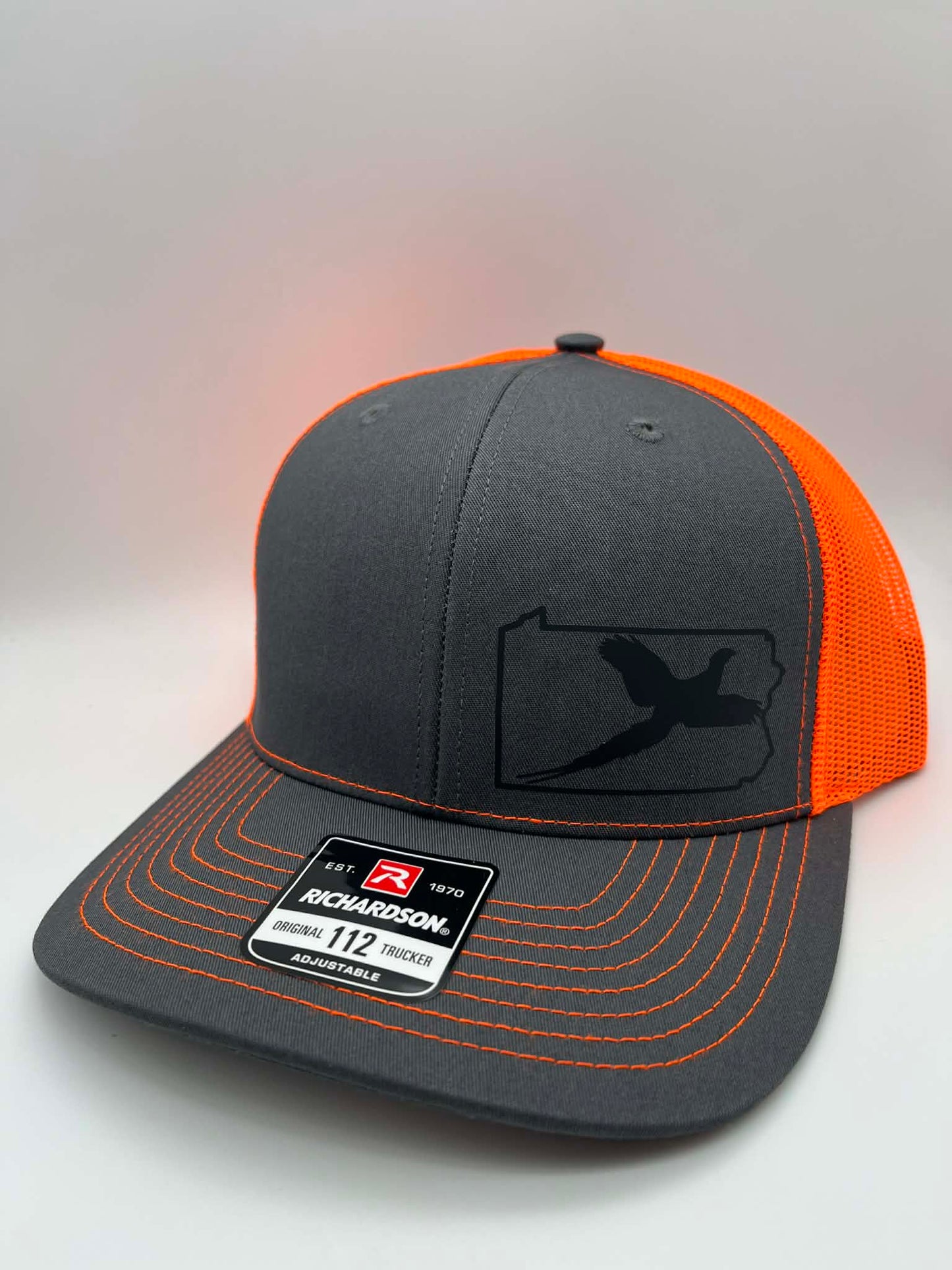 Any State PHEASANT Snapback Trucker Hat | Multiple Hat Color Options | Mesh Back | Adjustable |