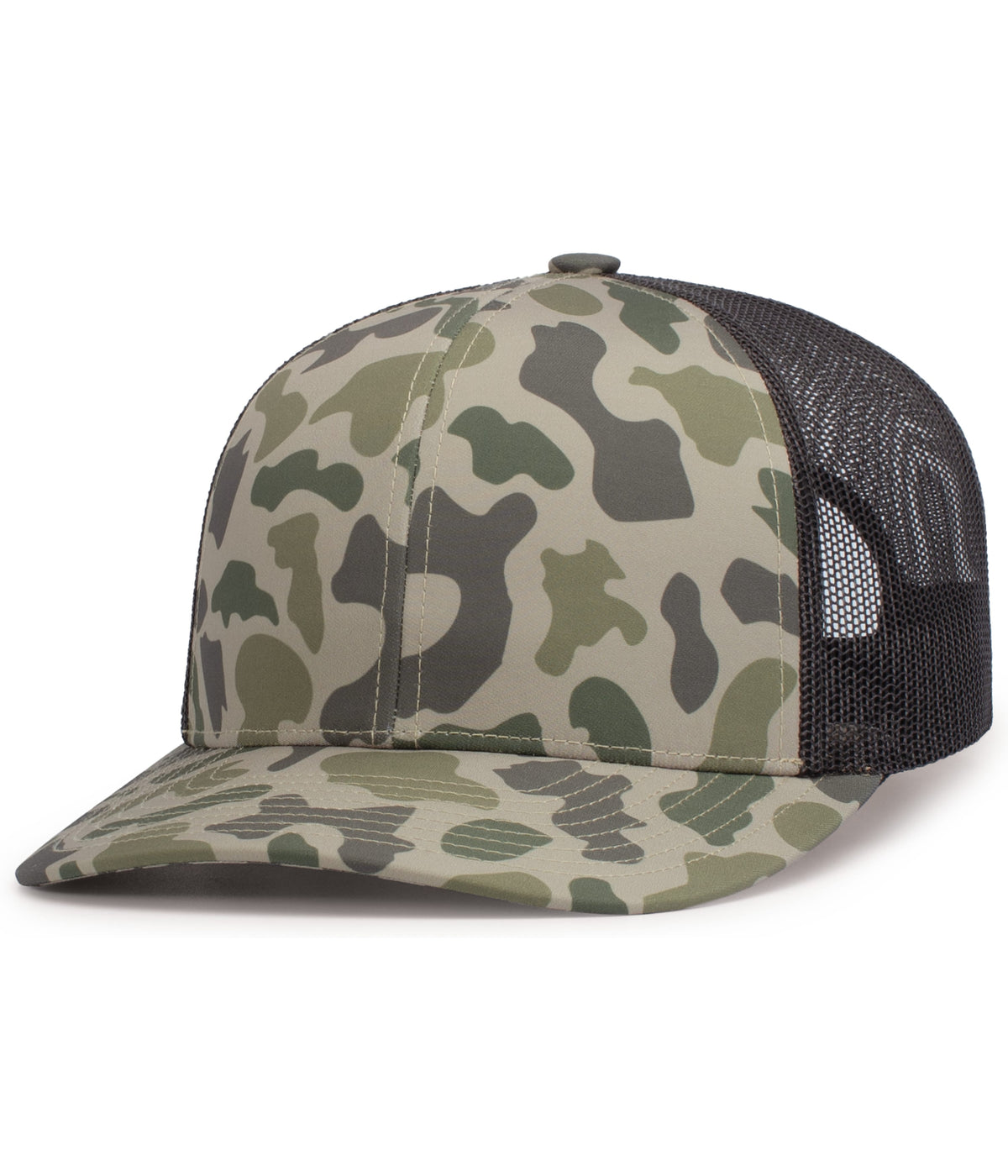 Custom State Duck Hunting Hat – Hunter, Dog & Flying Ducks- Snapback Adjustable Trucker Hat
