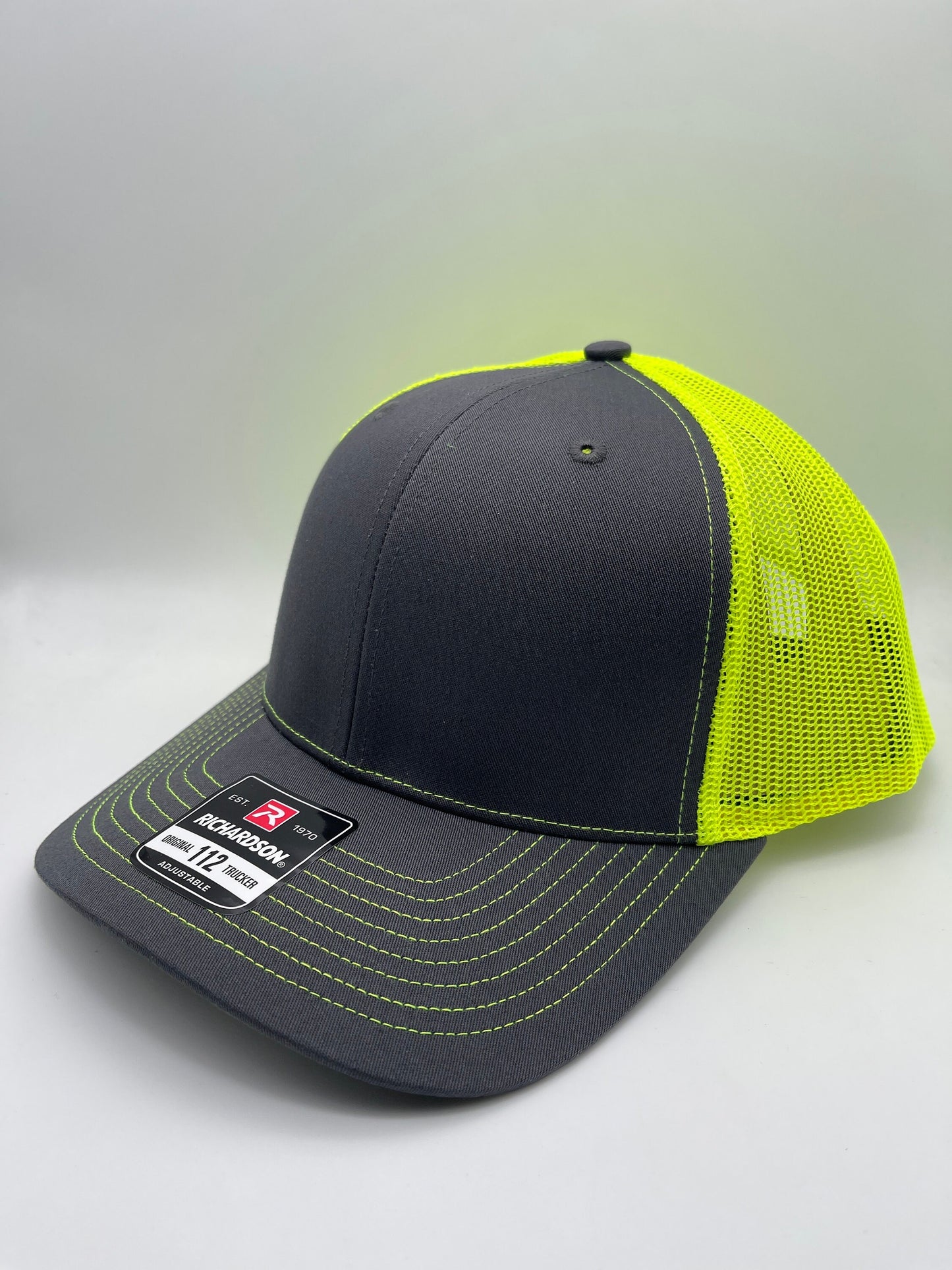 Any State Chukar Hunter with Dog Charcoal/Neon Orange or Charcoal/Neon Pink Snap Back Hat or Charcoal/Neon Yellow or Full Blaze Orange