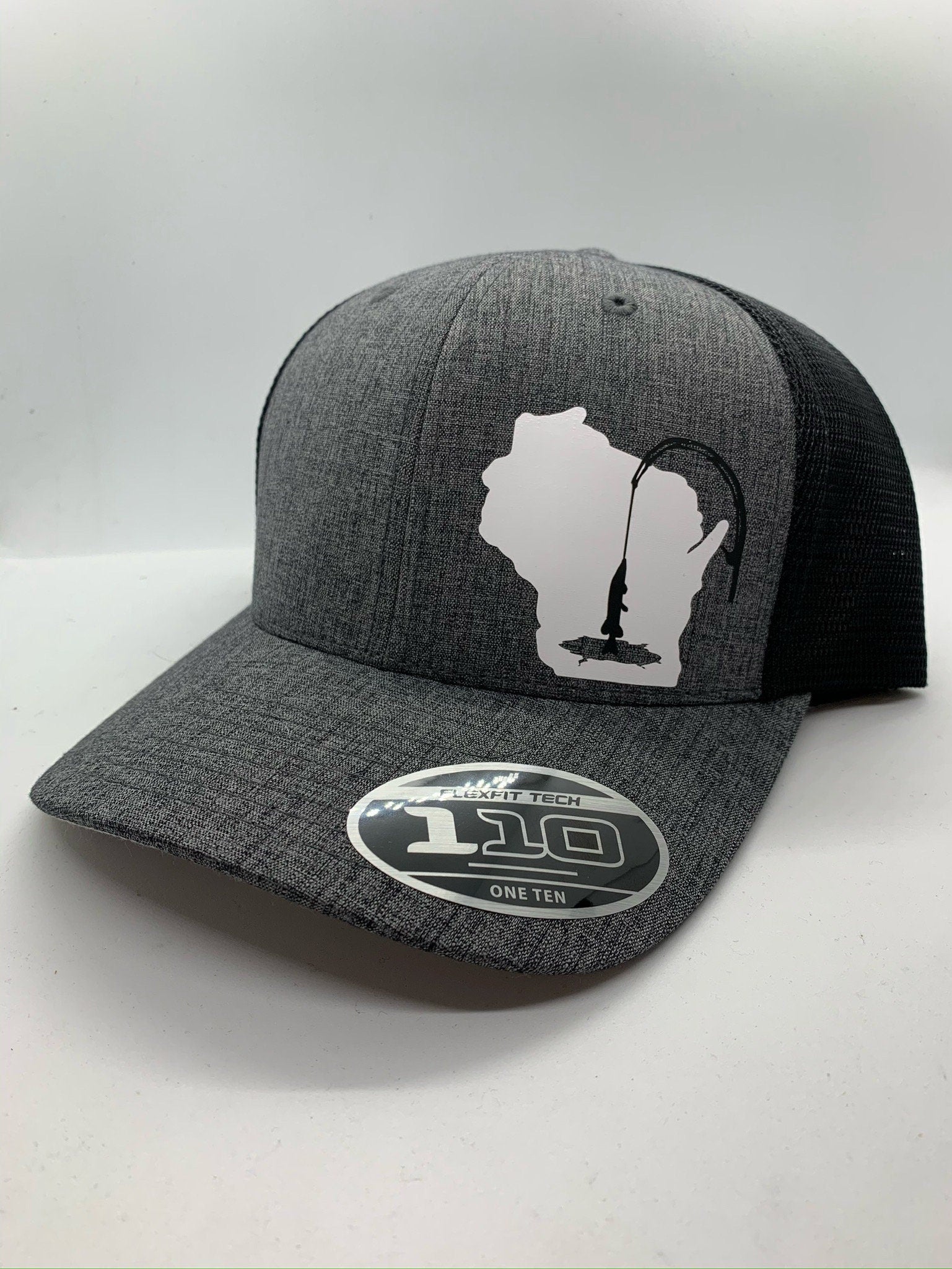 ANY STATE Ice Fishing Snapback Adjustable Hat in Multiple Color Options | Crappie | Walleye