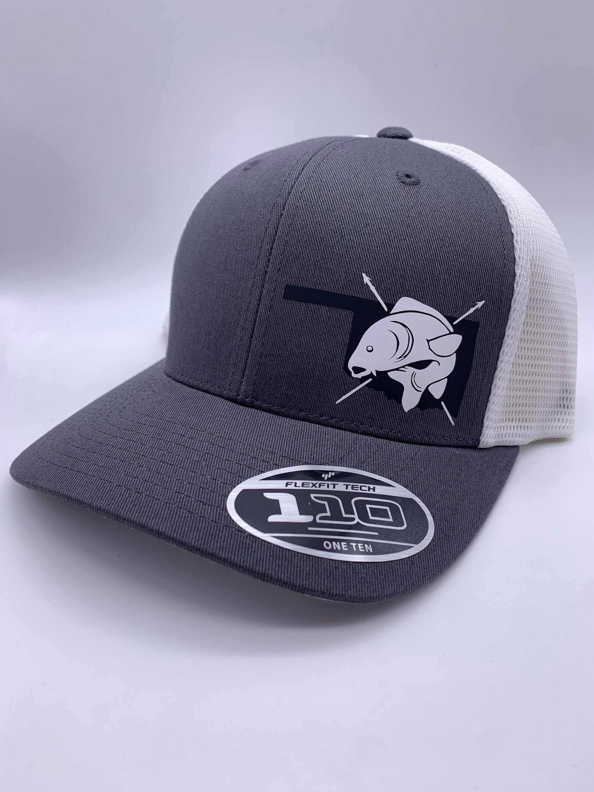 ANY STATE Bowfishing Carp Fish Snap Back Adjustable Hat with multiple color options