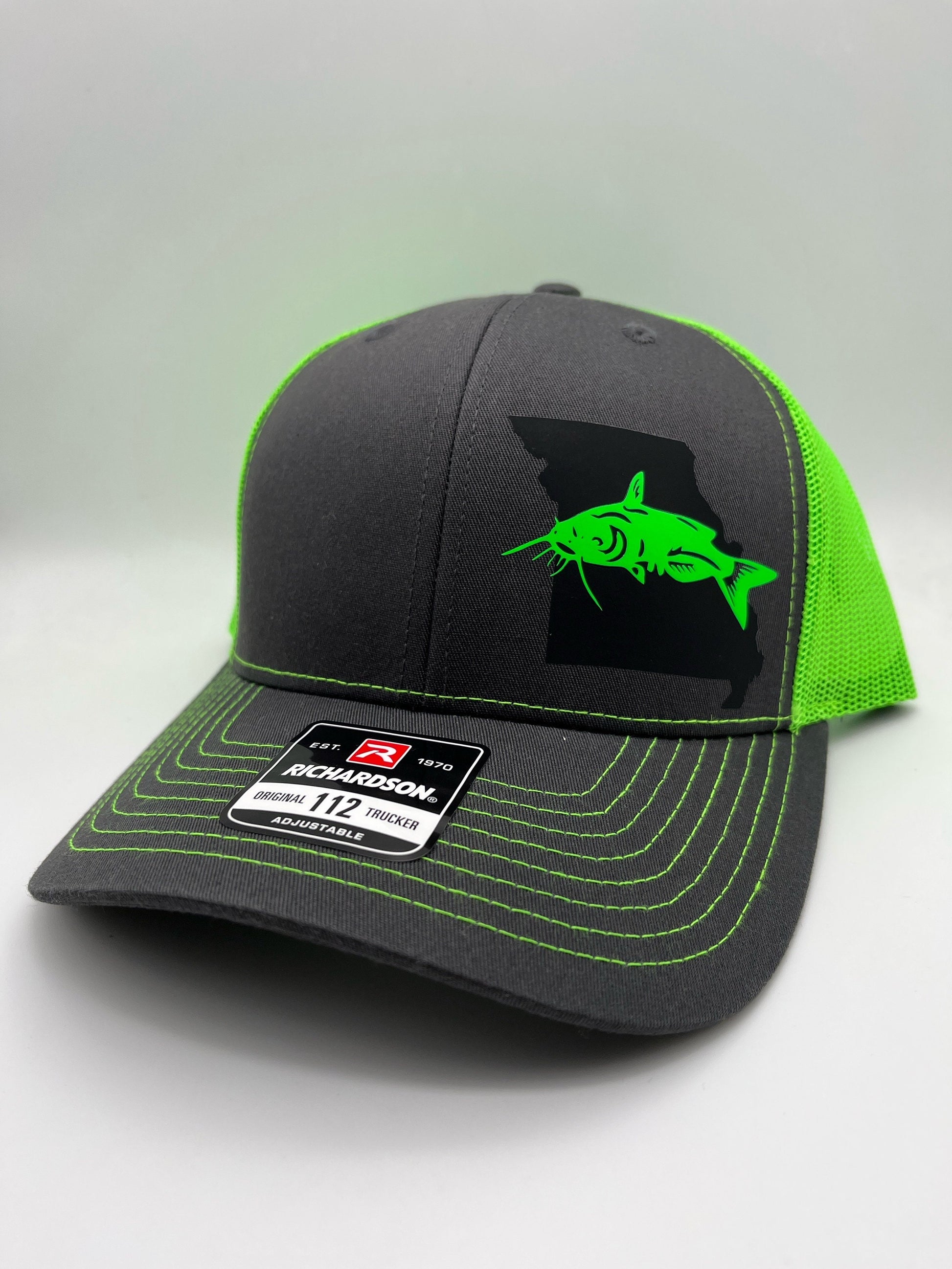 Catfish Fishing Snap Back Adjustable Hat with Multiple Hat Options