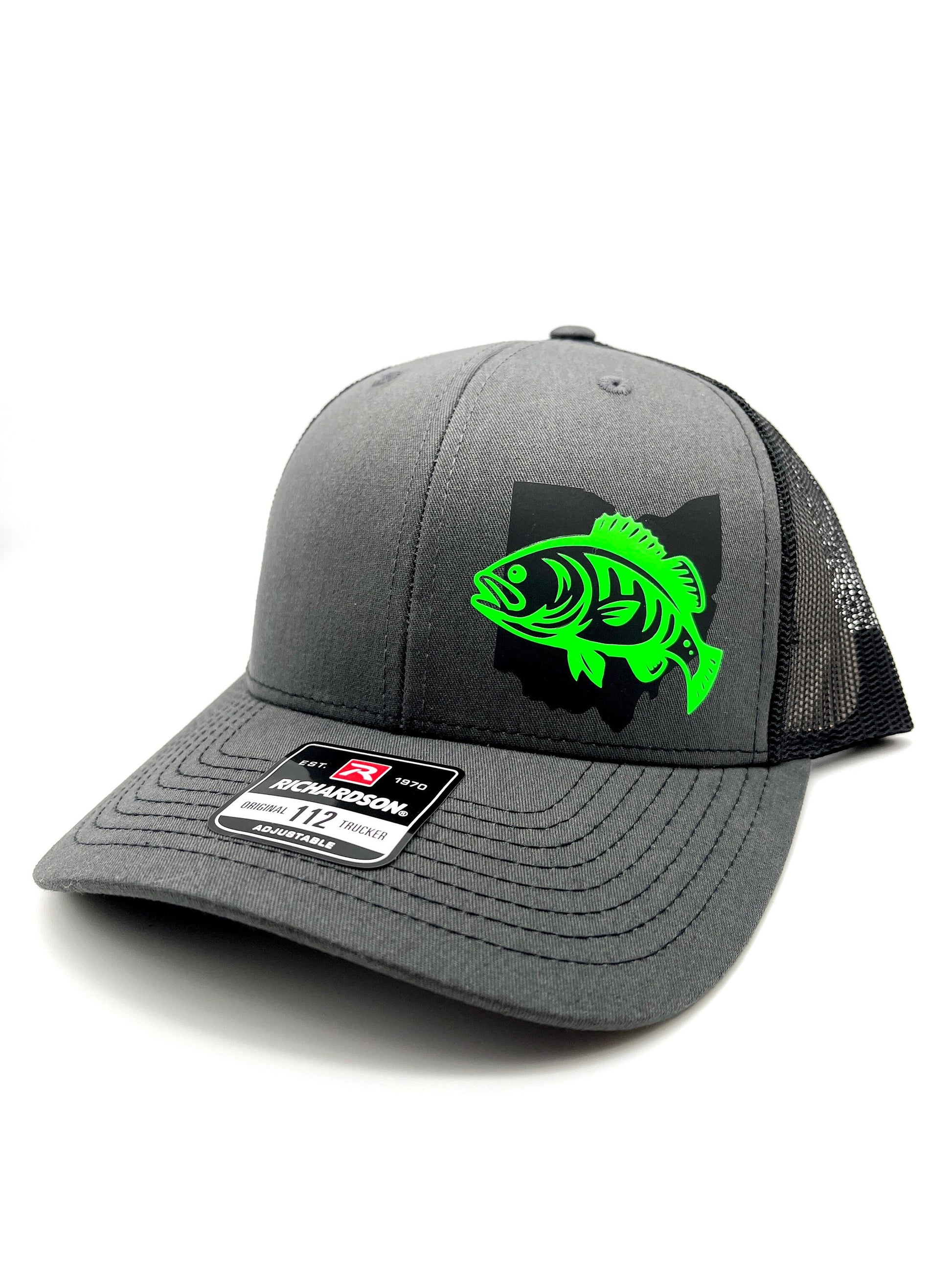 Small Mouth Bass Fishing Snap Back Adjustable Hat with Multiple Hat Options