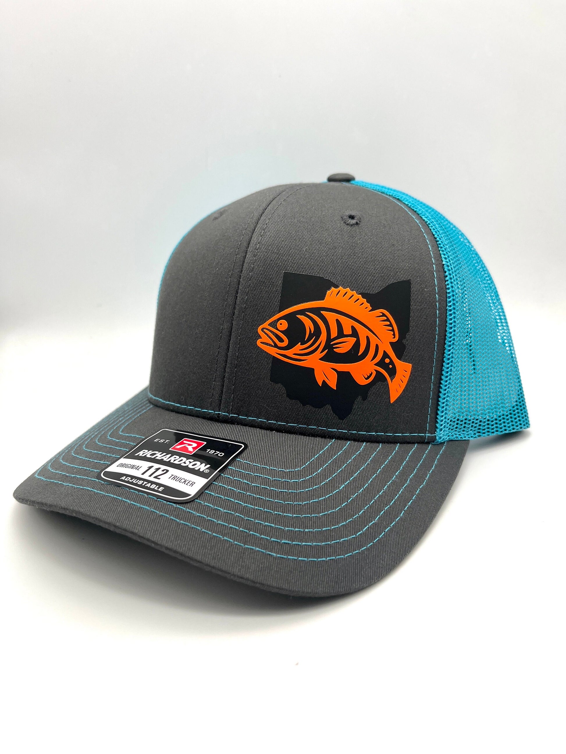 Small Mouth Bass Fishing Snap Back Adjustable Hat with Multiple Hat Options