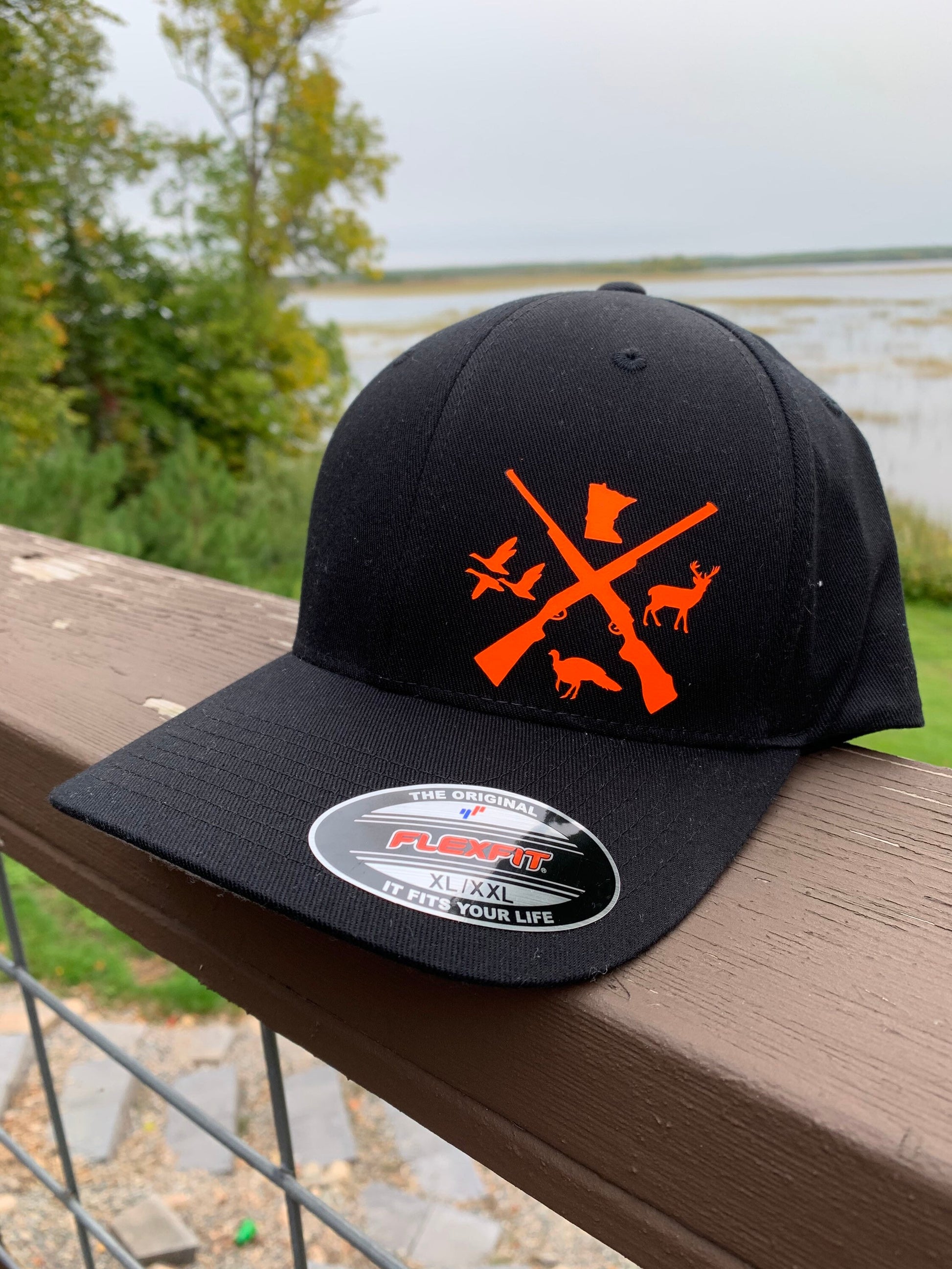 Any State Sportsman deer/turkey/duck Fitted Flexfit Hunting Hat