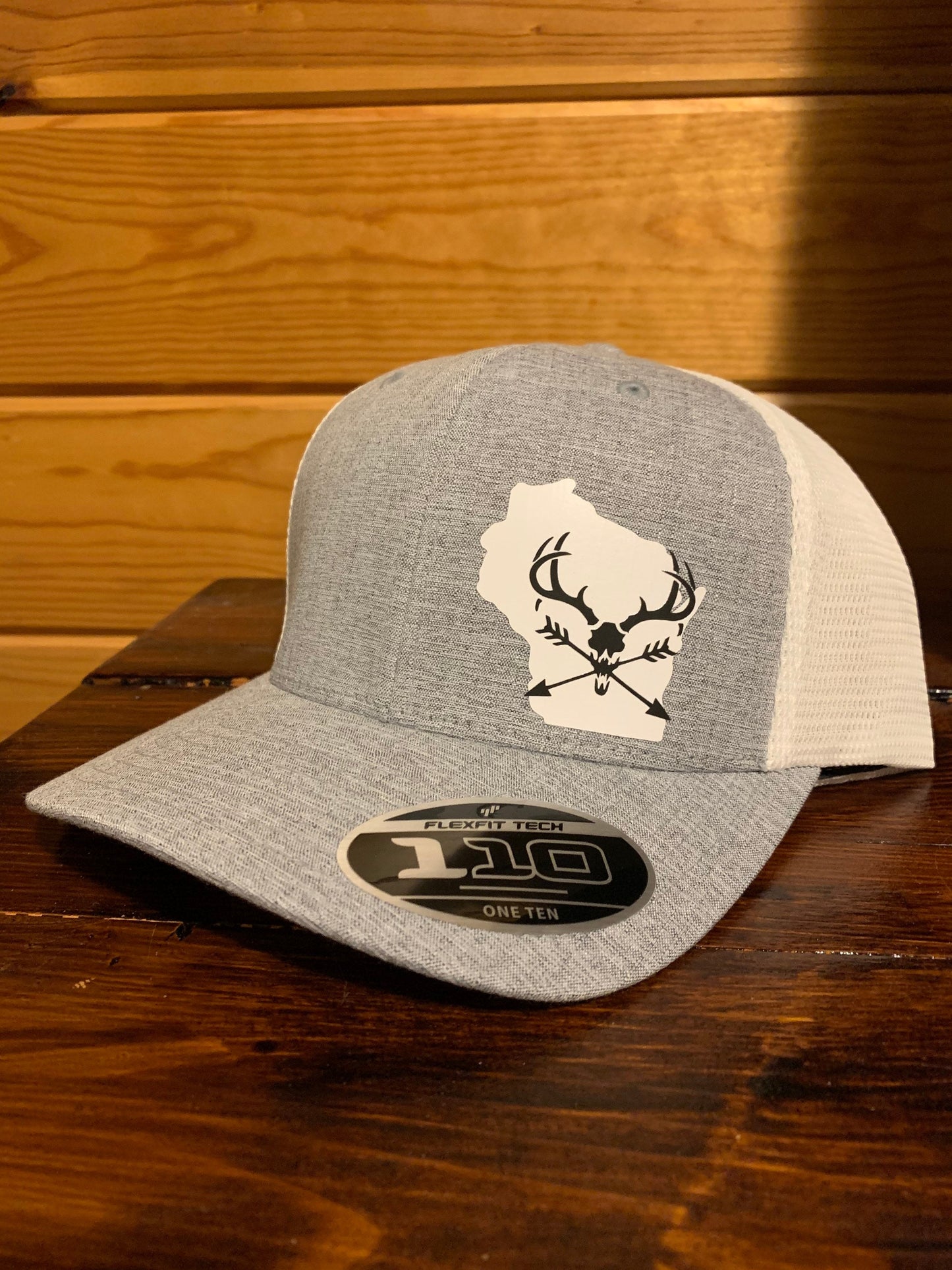 Any State Deer Skull and Arrows Snap Back Hat | Bow Hunting | Deer | Buck |