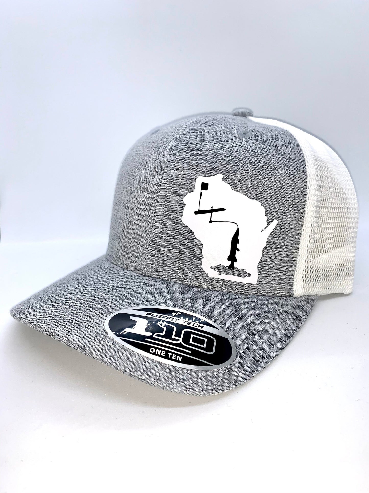 Any State Ice Fishing Tip up Adjustable Hat in Multiple Hat Options | Walleye | Crappie | Northern Pike |