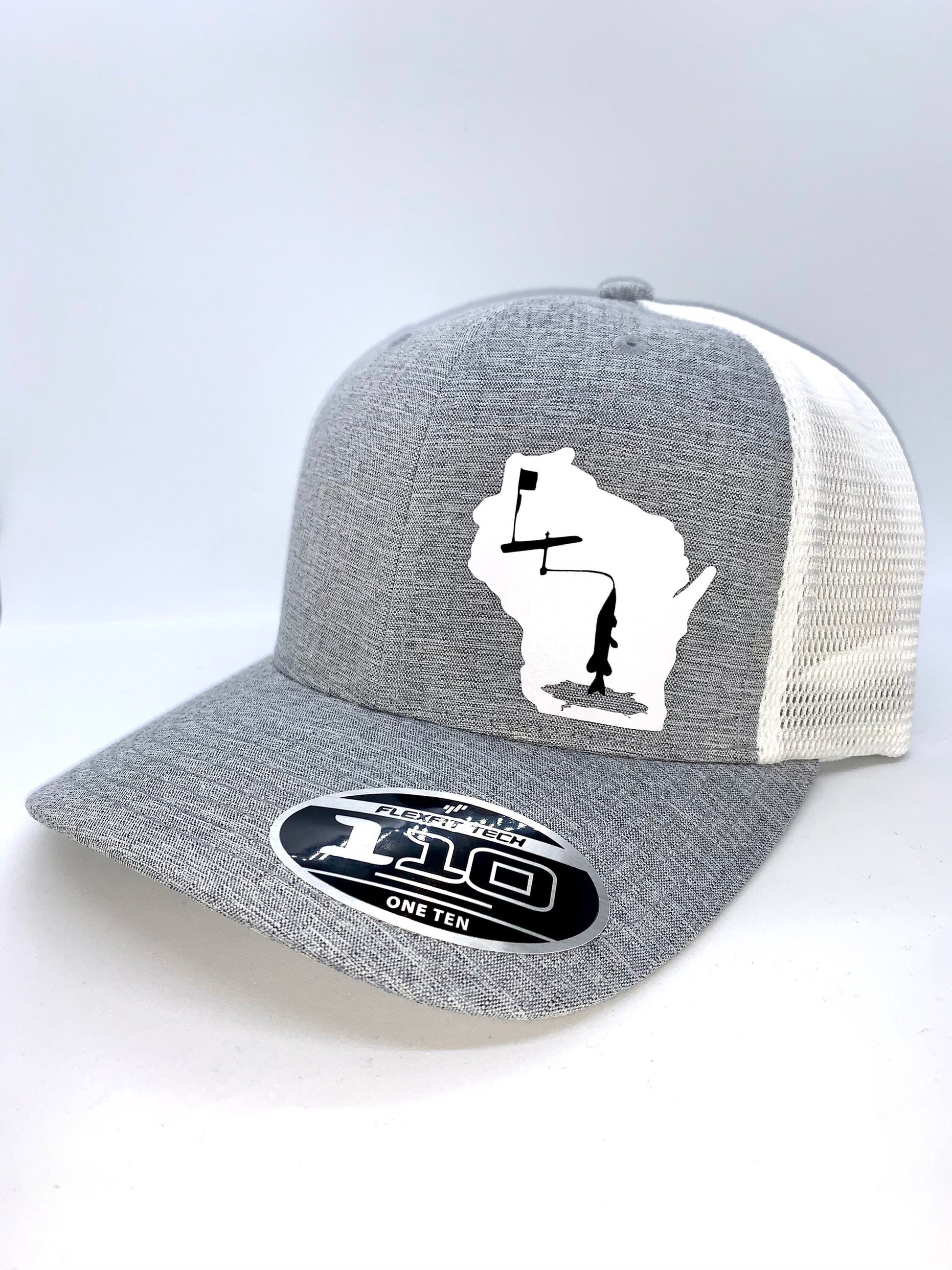 Any State Ice Fishing Tip up Adjustable Hat in Multiple Hat Options | Walleye | Crappie | Northern Pike |
