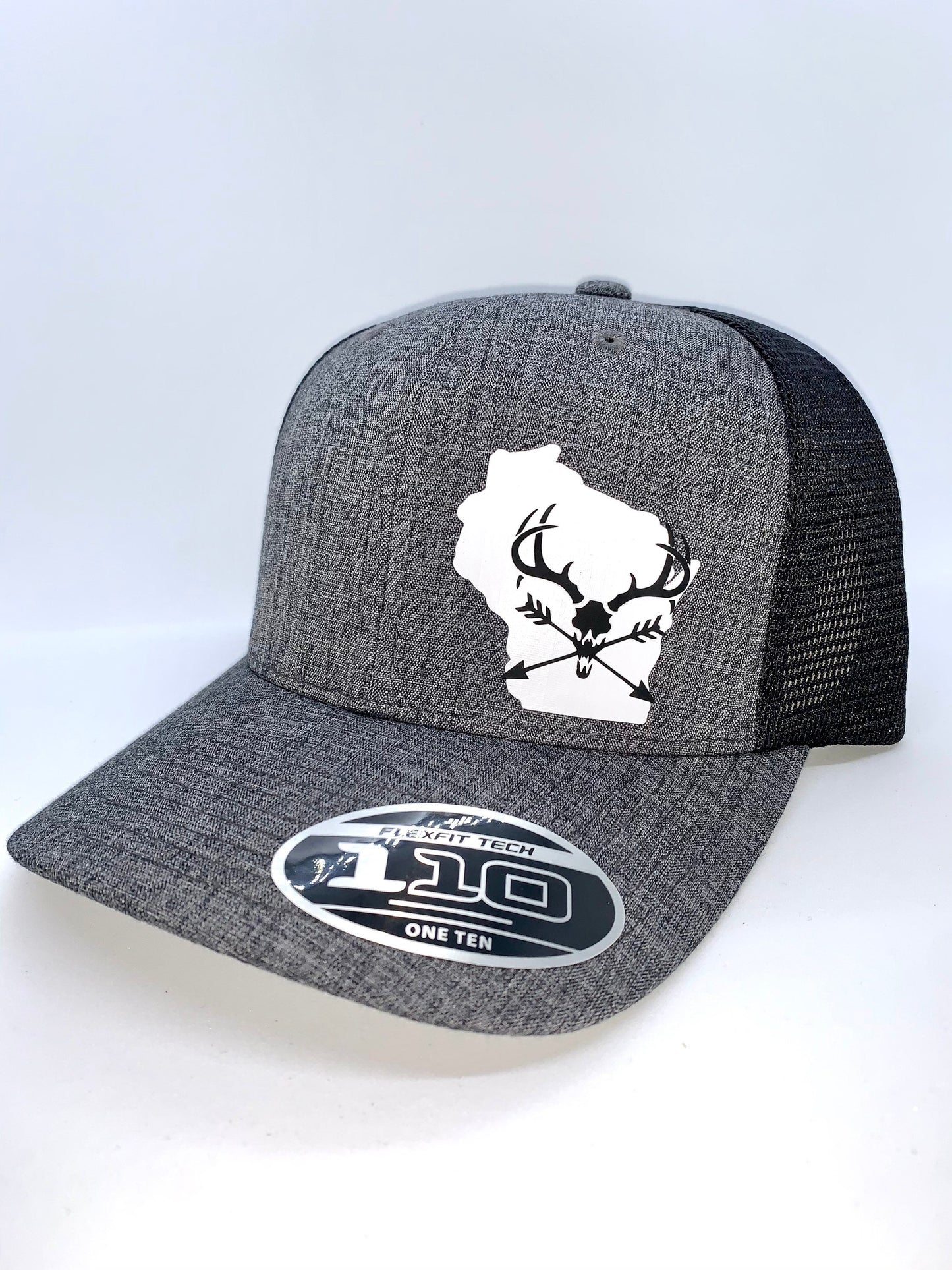 Any State Deer Skull and Arrows Snap Back Hat | Bow Hunting | Deer | Buck |
