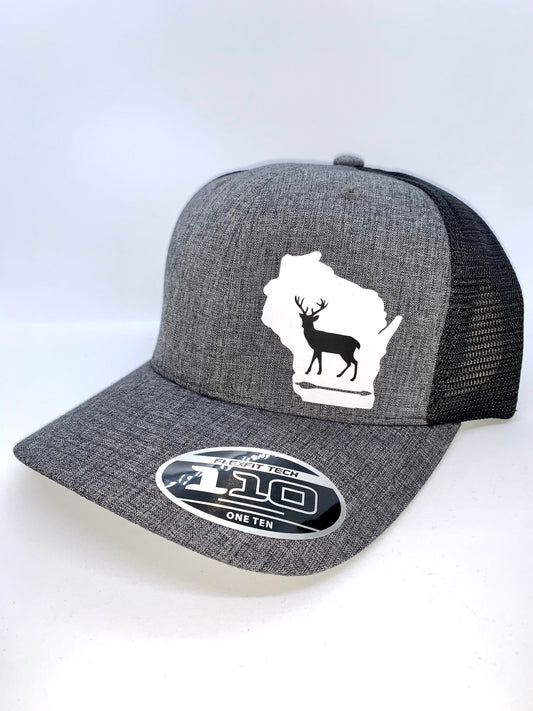 Any State Bow Hunter Snap Back Hat | Deer | Buck | Multiple Colors |