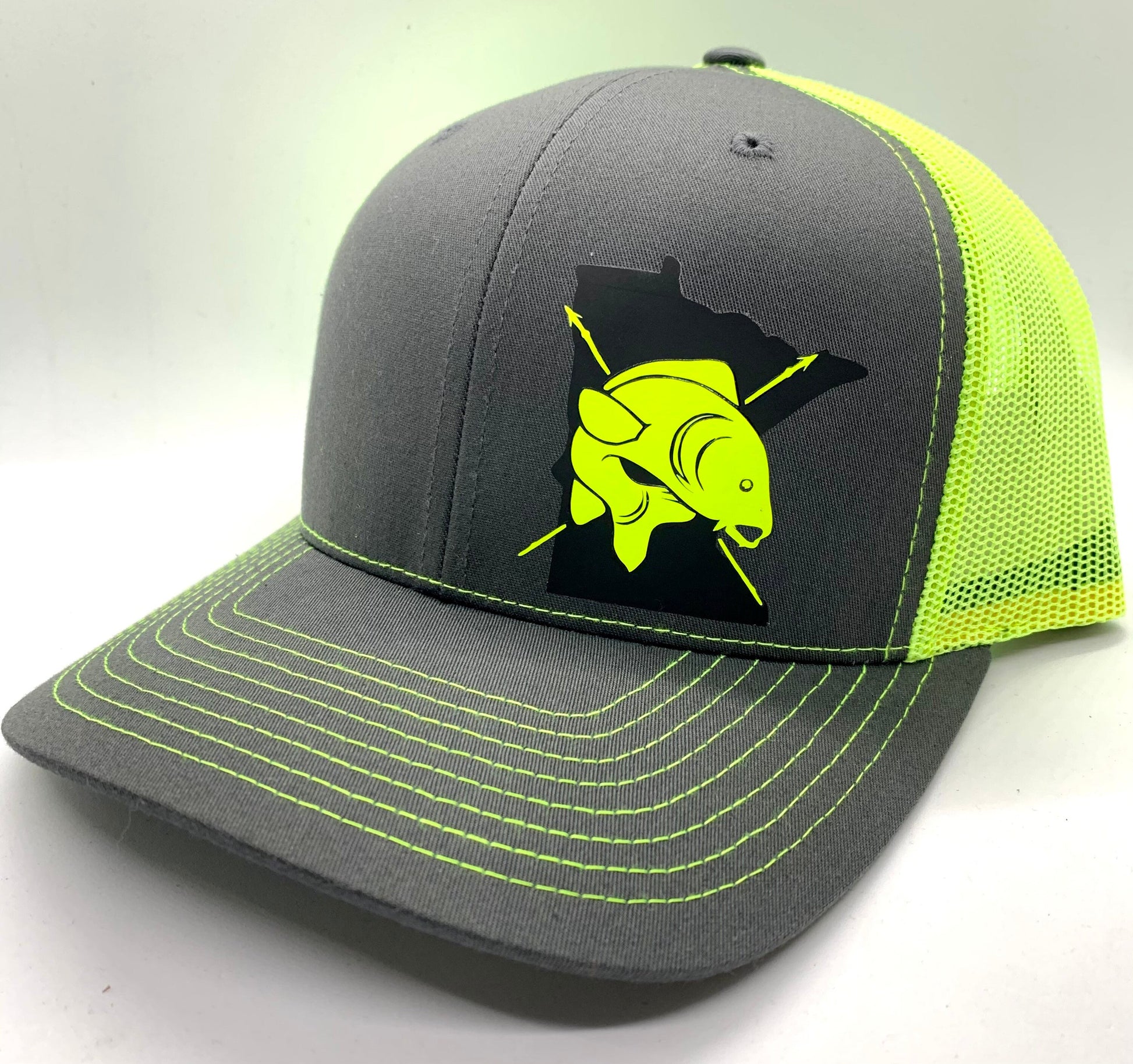 ANY STATE Carp Bowfishing Richardson Snap Back Hat with Multiple Color Options