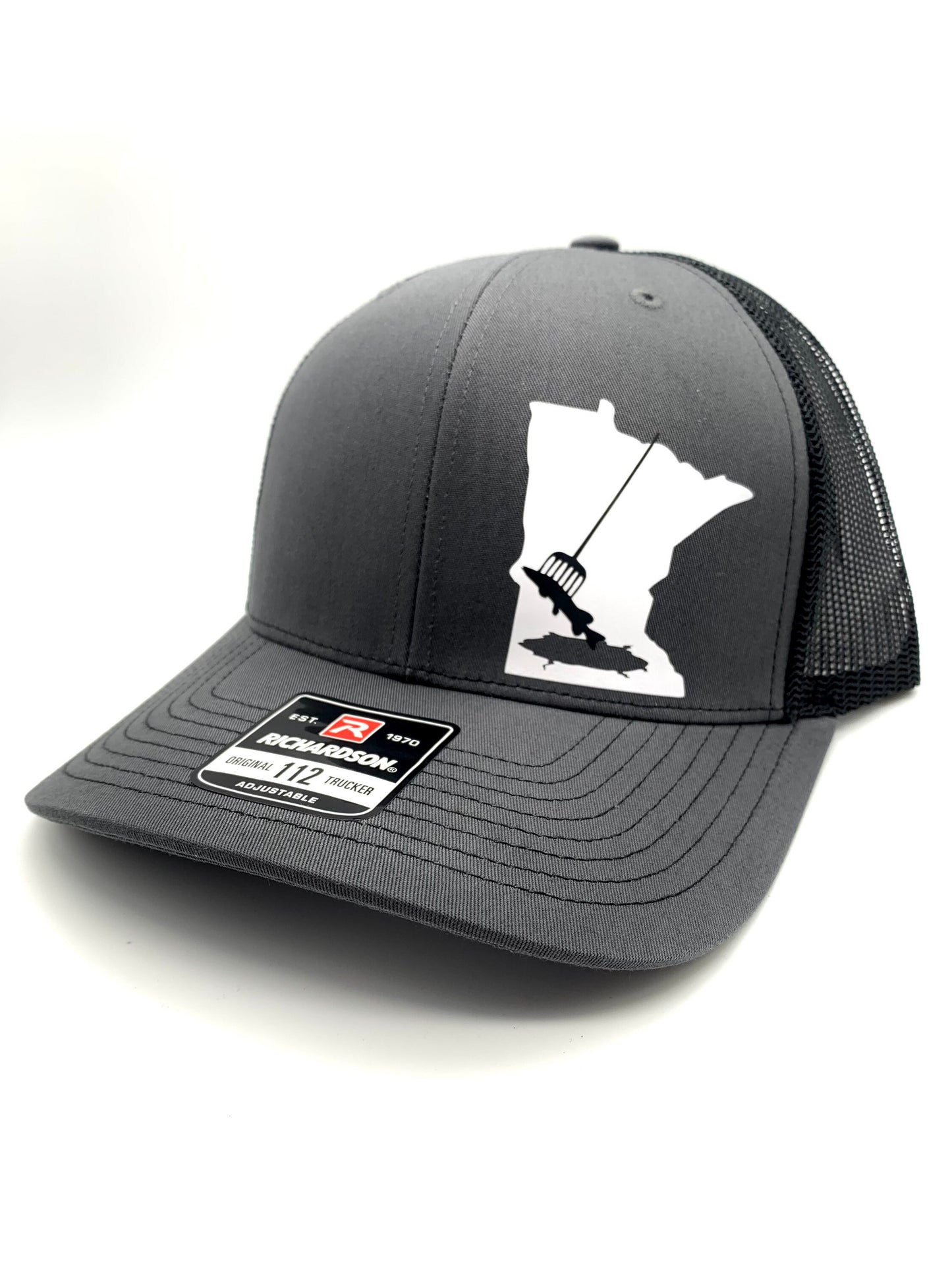 Any State Ice Spear Fishing Adjustable Hat in Multiple Hat Options