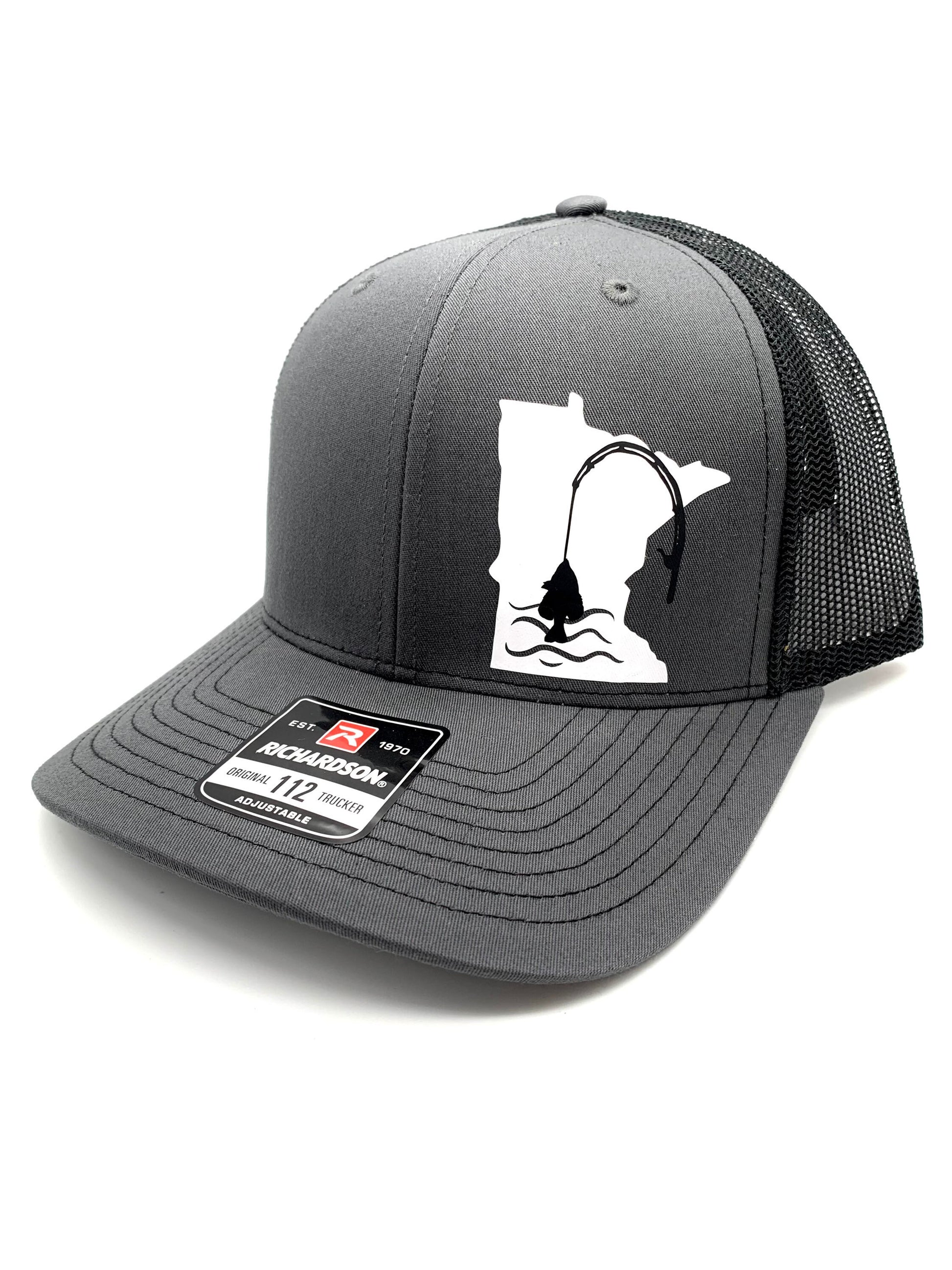 ANY STATE Summer Fishing Snapback Adjustable Hat in Multiple Color Options/Flexfit/Richardson