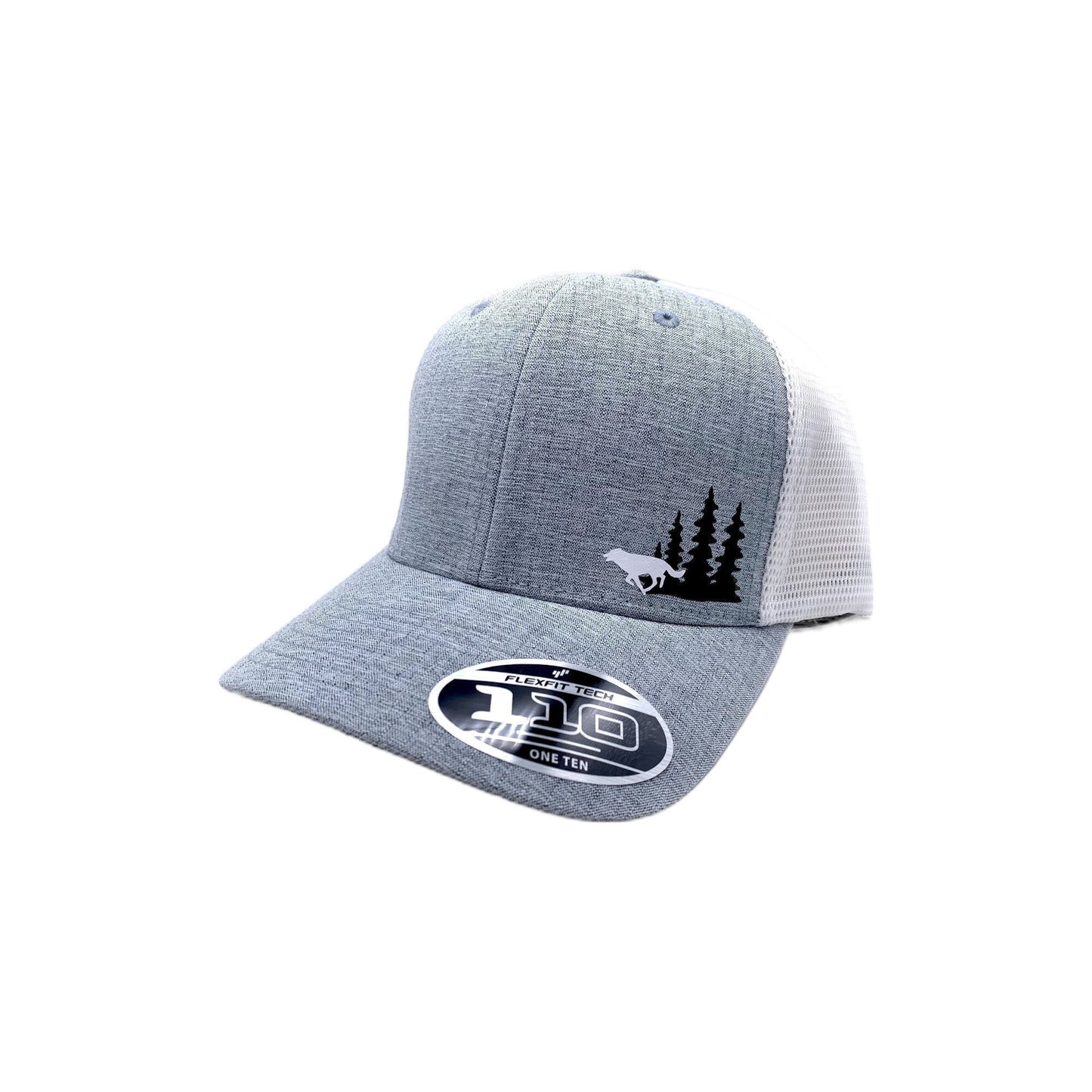 Coyote In Woods Snap Back Adjustable Hat with Multiple Hat Options