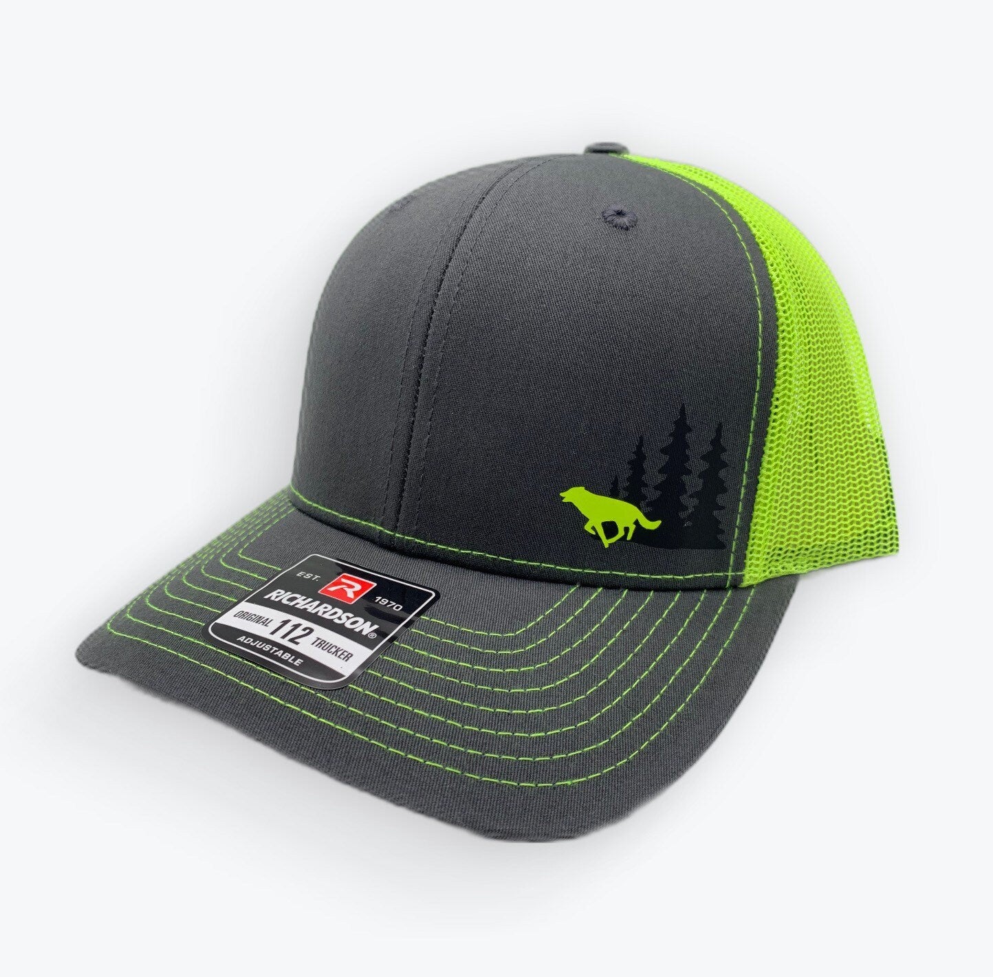 Coyote In Woods Snap Back Adjustable Hat with Multiple Hat Options