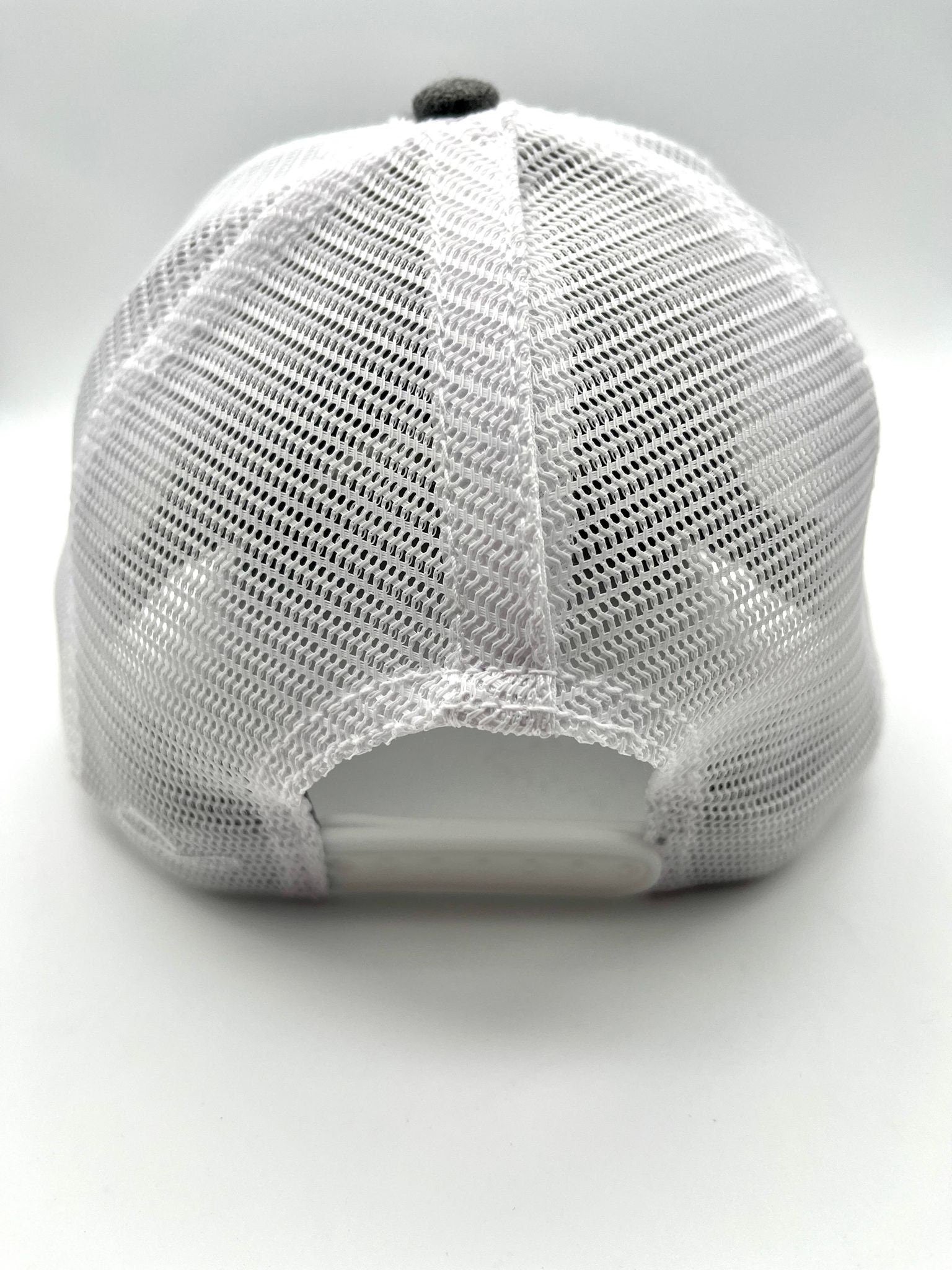 Women's Ice Fishing or Summer Fishing Any State High Ponytail Snapback Hat | High Ponytail | Mess Bun Cap |