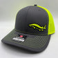 Sturgeon Fishing Snap Back Adjustable Hat with Multiple Hat Options