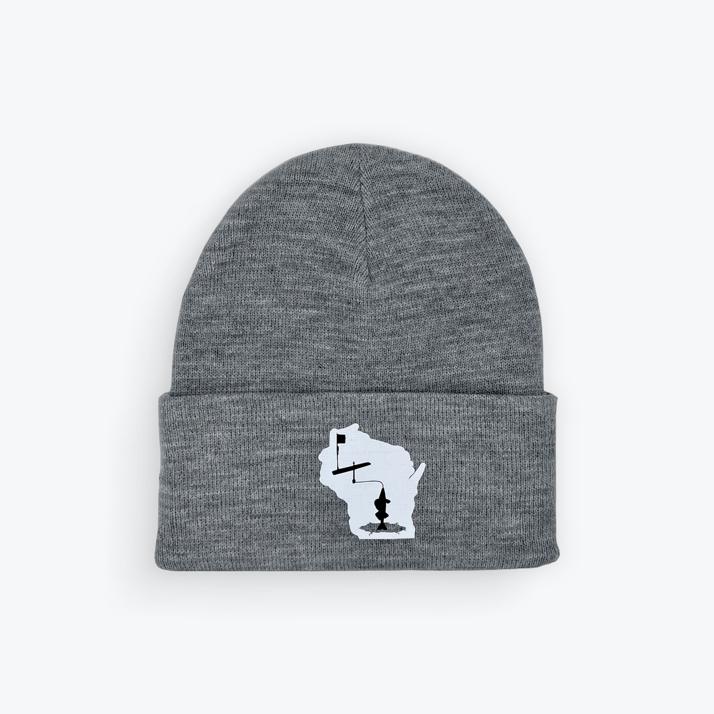 ANY STATE Ice Fishing Tip Up Winter Knit Hat