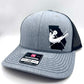 Bowfishing GAR Fish Hat - Custom State Trucker Hat (Snapback)
