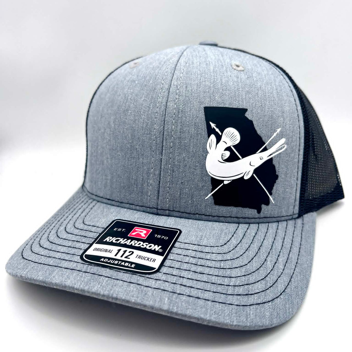 Bowfishing GAR Fish Hat - Custom State Trucker Hat (Snapback)