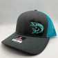 Northern Pike Fishing SnapBack Adjustable Hat in Multiple Color Options