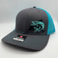 Northern Pike Fishing SnapBack Adjustable Hat in Multiple Color Options