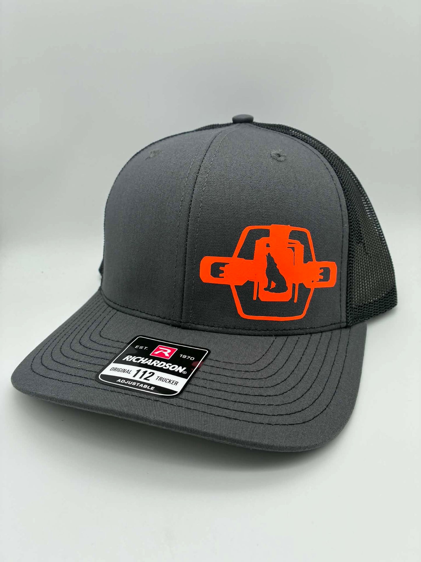 Coyote Trapping Snapback Hat | Foothold Trap Design | Adjustable Trucker Cap
