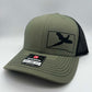 Any State PHEASANT Snapback Trucker Hat | Multiple Hat Color Options | Mesh Back | Adjustable |