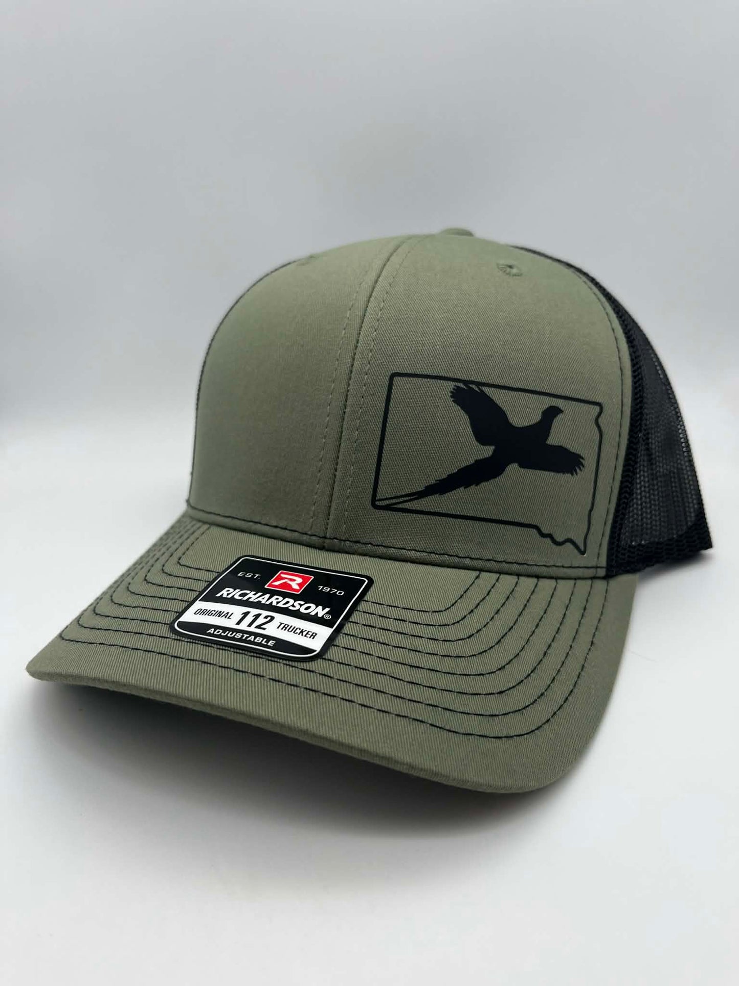 Any State PHEASANT Snapback Trucker Hat | Multiple Hat Color Options | Mesh Back | Adjustable |