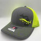 Sturgeon Fishing Snapback Hat – Custom State | Adjustable Trucker Cap | Multiple Color Options