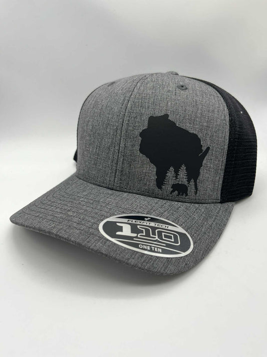 Any State Bear Hunting Without Hounds SnapBack Adjustable Hat