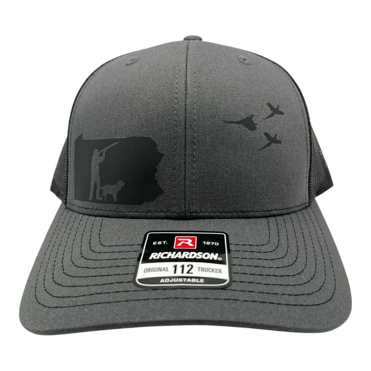 Pennsylvania pheasant hunting hat with springer spaniel