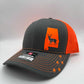 Custom Deer Hunting Hat – Any State Whitetail Buck Snapback Hat – Blaze Orange Hunting Cap – Richardson 112 Trucker
