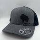 Hound Hunting Hat | Custom State & Animal Trucker Hat | Choose Hat & Design Color | Richardson 112 & Flexfit 110