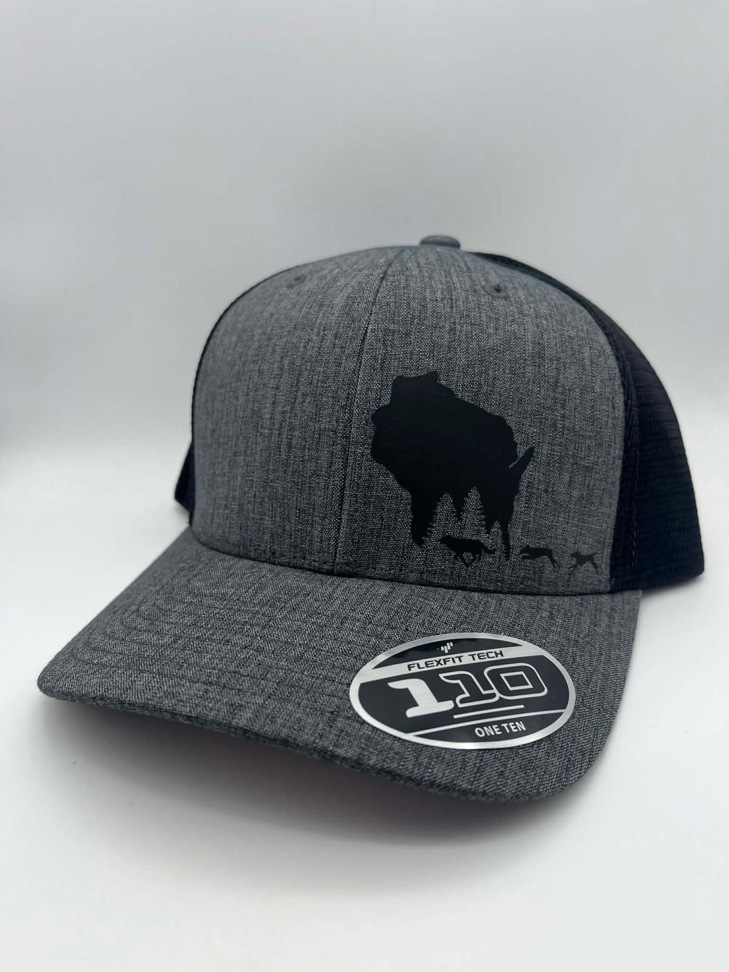 Hound Hunting Hat | Custom State & Animal Trucker Hat | Choose Hat & Design Color | Richardson 112 & Flexfit 110