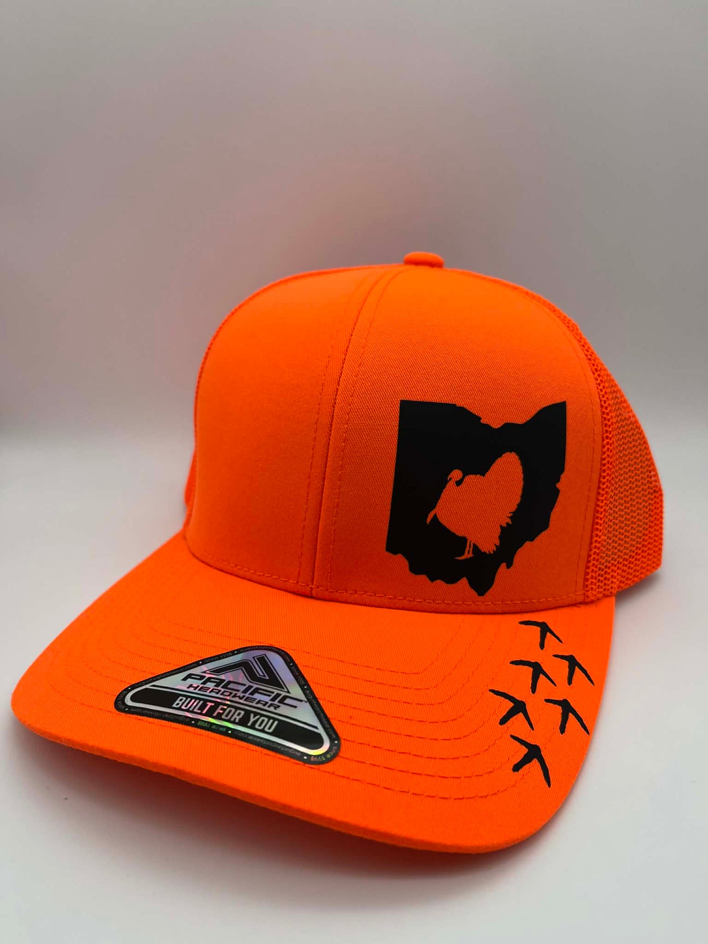 Custom Turkey Hunting Hat – Any State Gobbler Snapback Cap