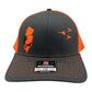New Jersey pheasant hunting hat with english pointer on charcoal and blaze orange Richardson