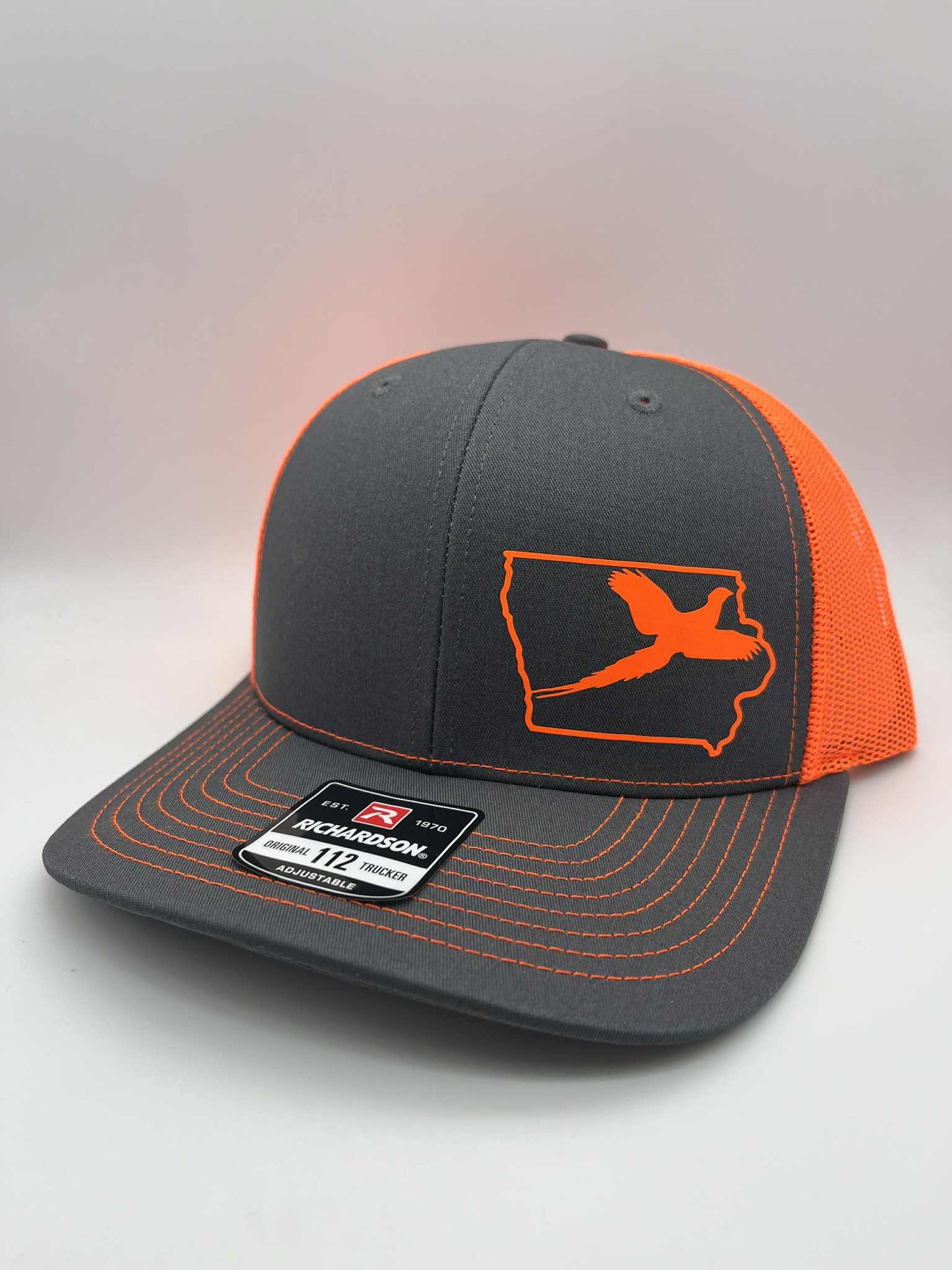Any State PHEASANT Snapback Trucker Hat | Multiple Hat Color Options | Mesh Back | Adjustable |
