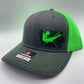Bowfishing GAR Fish Hat - Custom State Trucker Hat (Snapback)