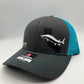 Sturgeon Fishing Snapback Hat – Custom State | Adjustable Trucker Cap | Multiple Color Options
