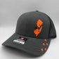 Any State Deer Hunting Firearm Snap Back Adjustable Hat in Multiple Hat Color Options