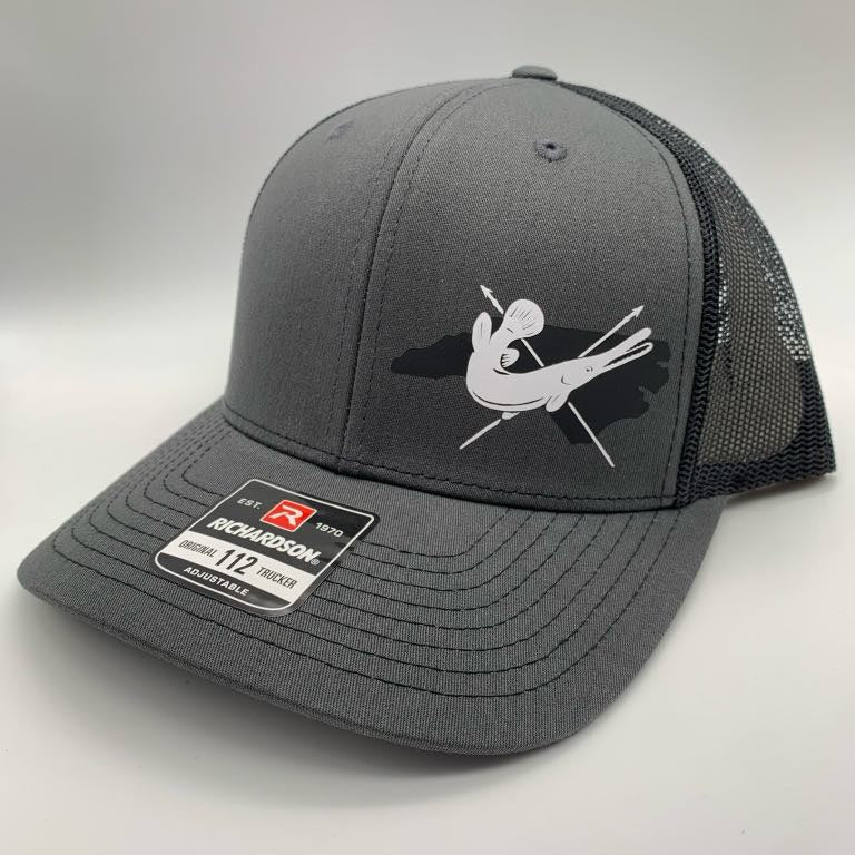 Bowfishing GAR Fish Hat - Custom State Trucker Hat (Snapback)