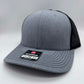 Trout Fishing Hat – Custom State Snapback Trucker Cap – Adjustable Richardson 112 / Flexfit 110