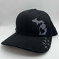 Any State Turkey Hunting Flexfit Fitted Black Hat