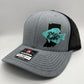 Crappie Fishing Hat – Custom Snapback Trucker Hat (Richardson 112 / Flexfit 110, Multiple Colors)