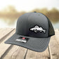 Walleye fishing snapback trucker Richardson 112 hat