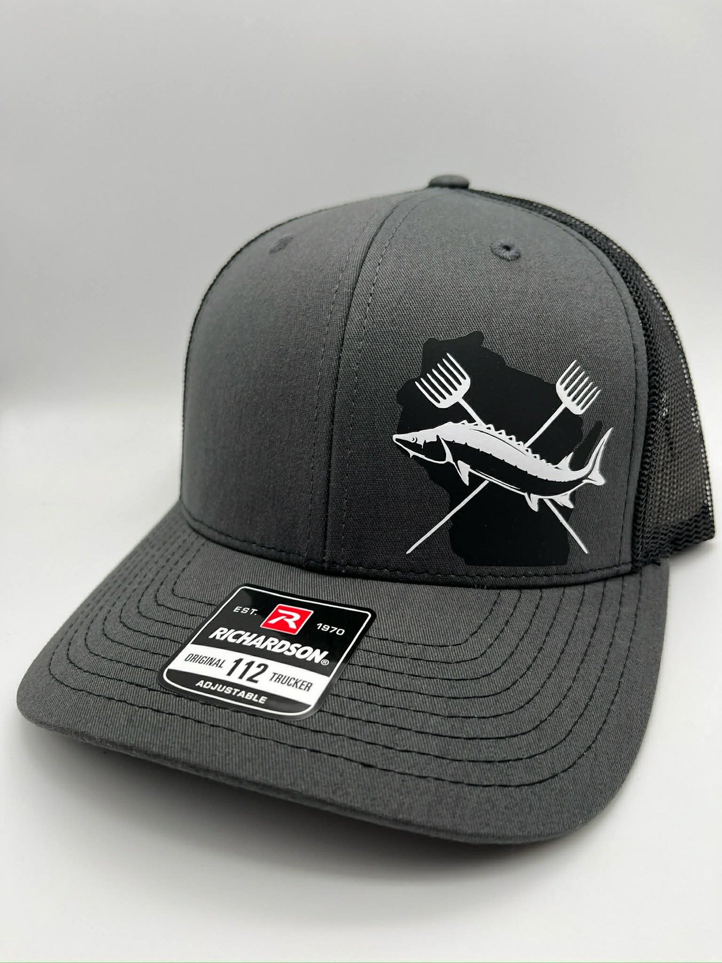 Sturgeon Spearing Snap Back Adjustable Hat with Multiple Hat Options