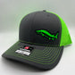 Sturgeon Fishing Snapback Hat – Custom State | Adjustable Trucker Cap | Multiple Color Options
