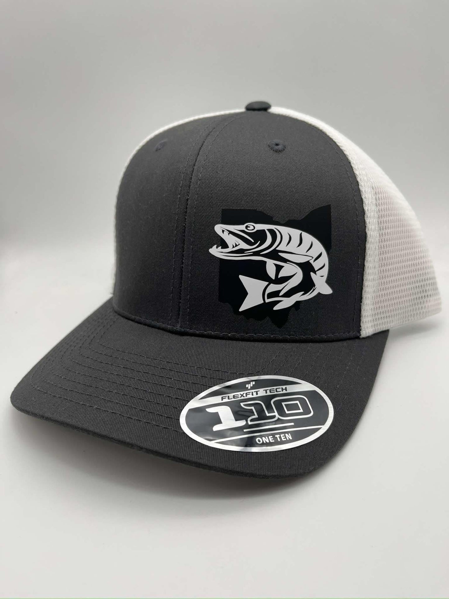 Custom Musky Fishing Snapback Hat-Choose Your State and Color